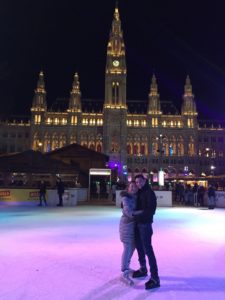 Eislaufen am Wiener Rathausplatz