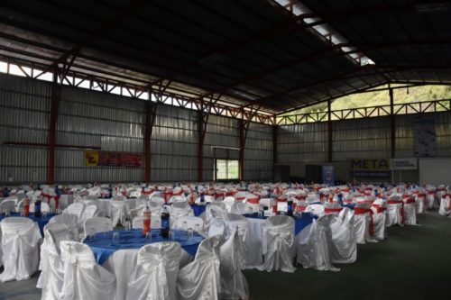 Carrera Chirripó, el salón waits for the athletes